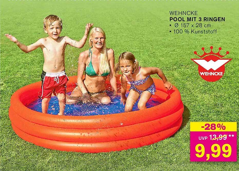 WEHNCKE POOL MIT 3 RINGEN