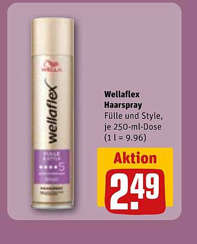 Wellaflex Haarspray Fülle und Style, je 250-ml-Dose (1 l = 9.96)