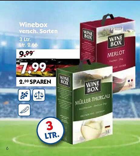 Winebox versch. Sorten