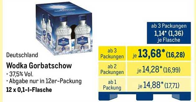 Wodka Gorbatschow