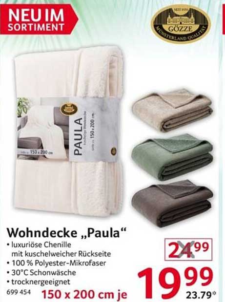Wohndecke „Paula“