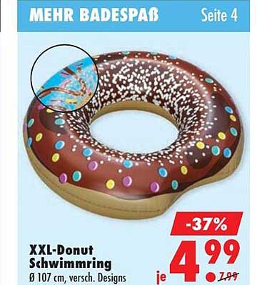 XXL-Donut Schwimmring