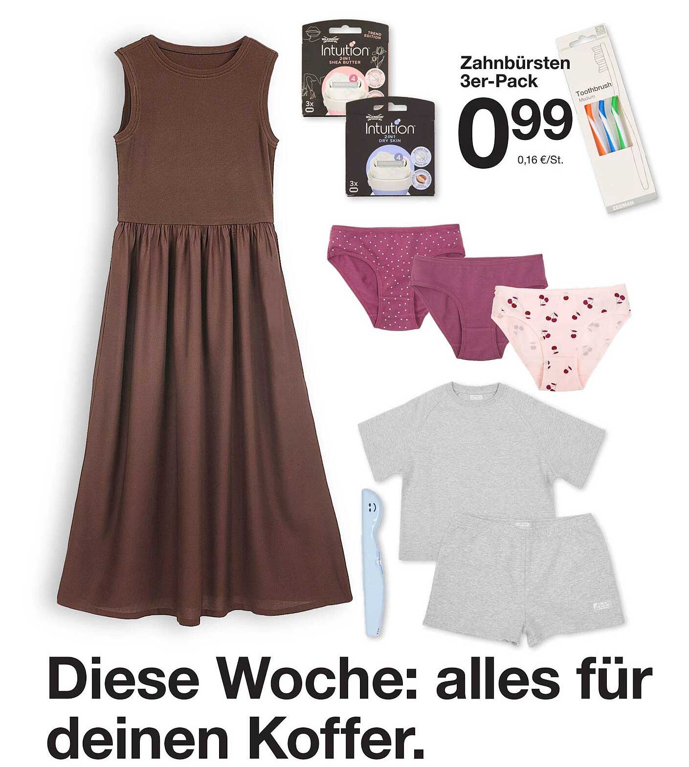 Zahnbürsten 3er-Pack