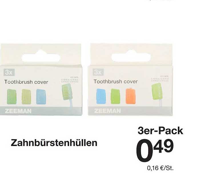 Zahnbürstenhüllen