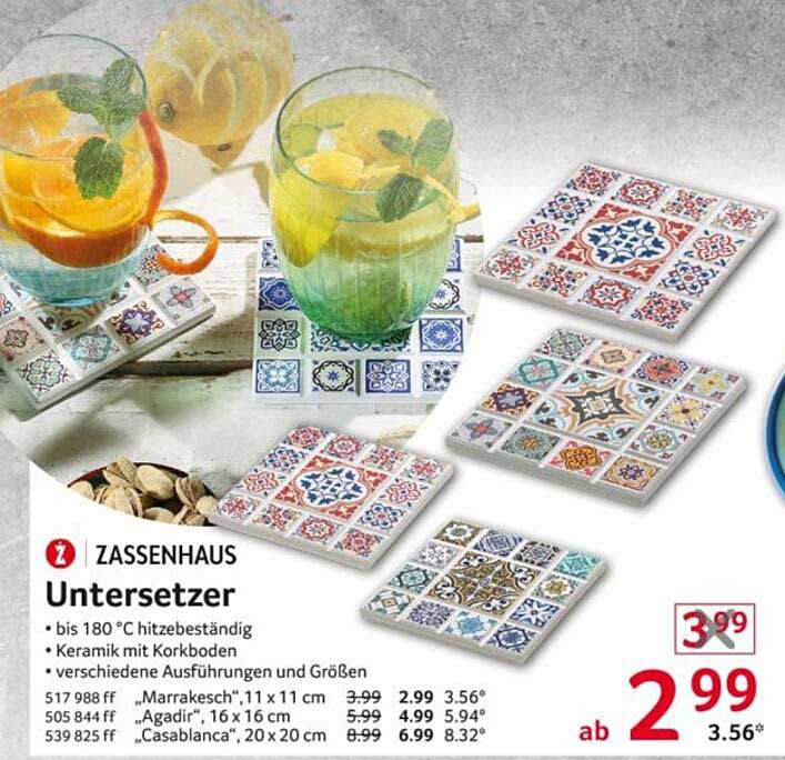 ZASSENHAUS Untersetzer