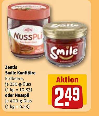 Zentis Smile Konfitüre