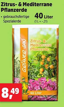 Zitrus- & Mediterrane Pflanzerde