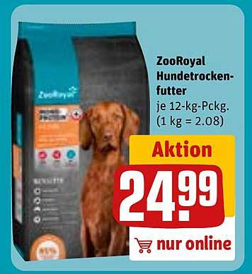 ZooRoyal Hundefutter je 12-kg-Pckg. (1 kg = 2.08)