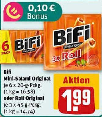 Bifi Mini-Salami Original 6er Pack