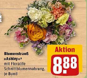 Blumenstrauß »Ashley« mit Floralife Schnittblumenahrung, je Bund