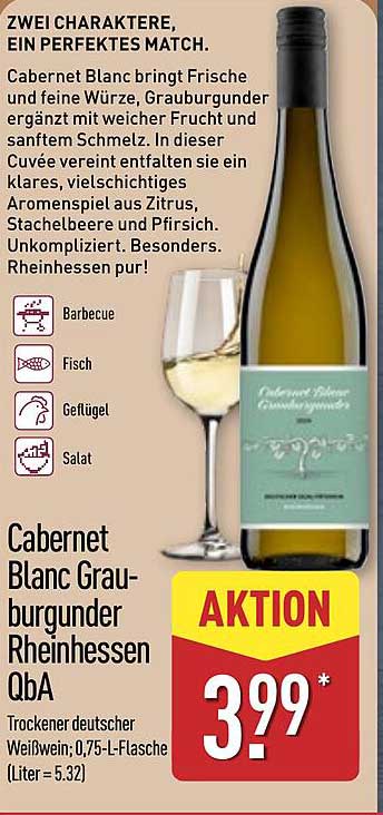 Cabernet Blanc Grauburgunder Rheinhessen QbA