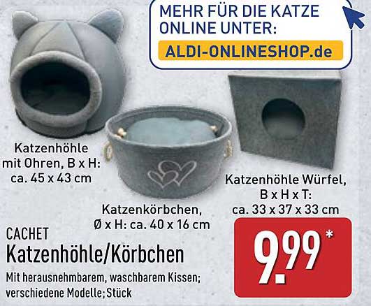 CACHE Katze Katzenhöhle/Körbchen
