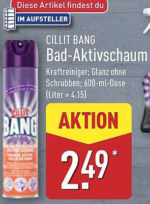 CILLIT BANG Bad-Aktivschaum
