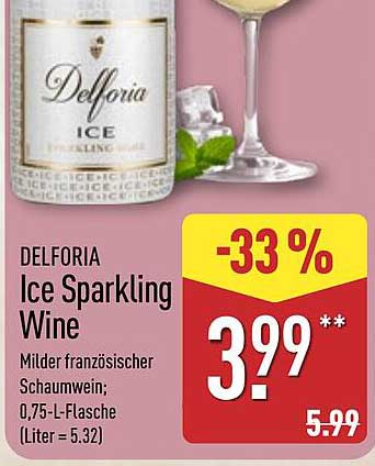 DELFORIA Ice Sparkling Wine