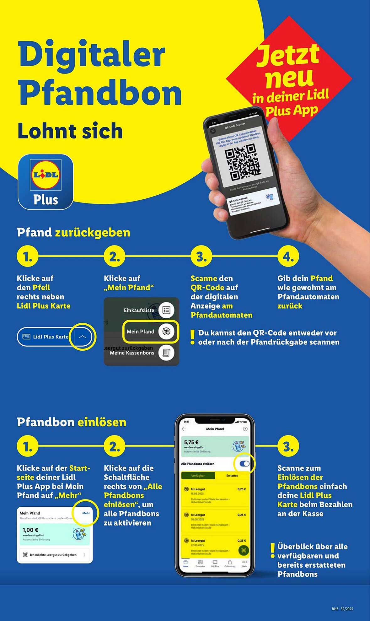 Digitaler Pfandbon - Lohlt sich