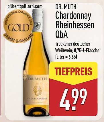 DR. MUTH Chardonnay Rheinhessen QbA