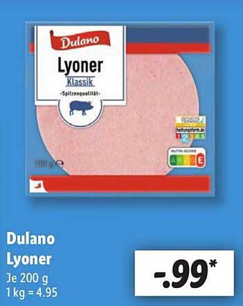 Dulano Lyoner Klassik 200 g