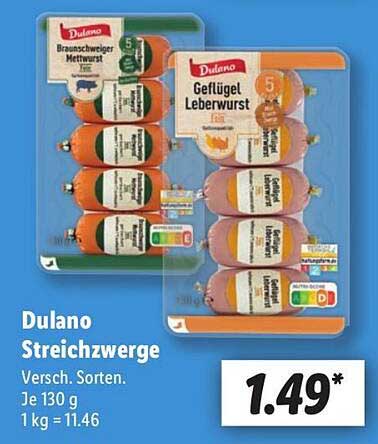 Dulano Streichzwerge - Verschiedene Sorten