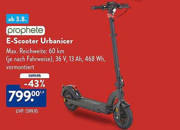 E-Scooter Urbanicer