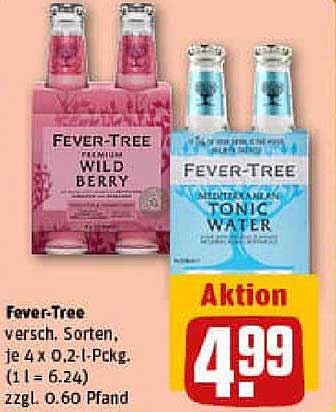 Fever-Tree Premium Tonic Water und Wild Berry
