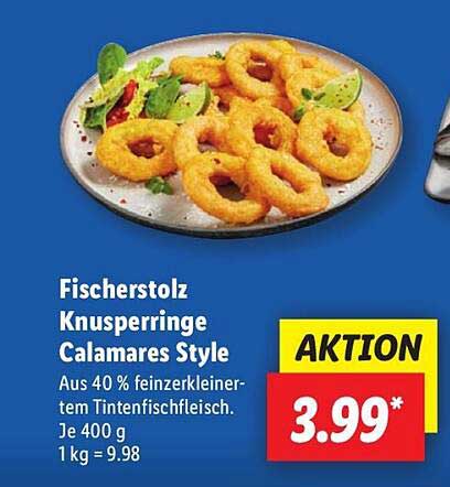 Fischerstolz Knuspringe Calamares Style