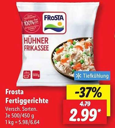 Frosta Hühner Frikassee 500g
