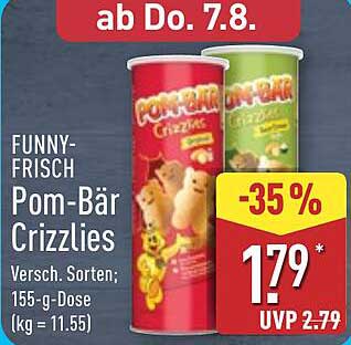 FUNNY-FRISCH Pom-Bär Crizzlies