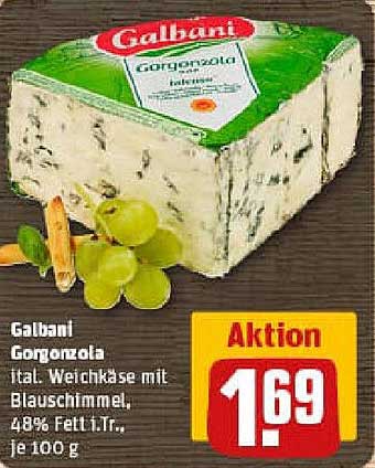 Galbani Gorgonzola - Ital. Weichkäse mit Blauschimmel