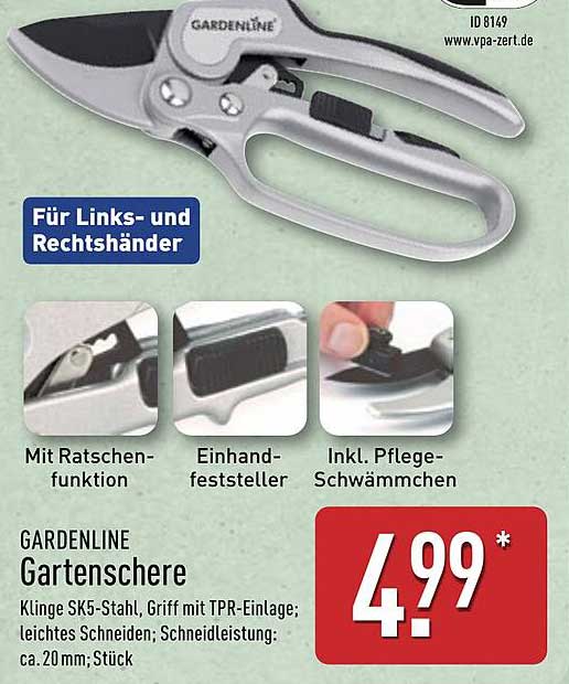 GARDENLINE Gartenschere