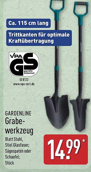 GARDENLINE Grabe-Werkzeug