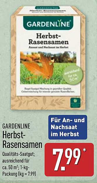 GARDENLINE Herbst-Rasensamen