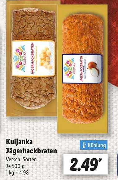 Kuljanka Jägerhackbraten 500 g