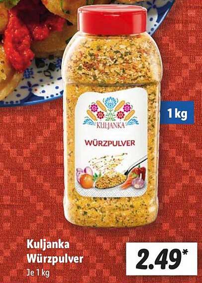 Kuljanka Würzpulver 1 kg