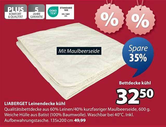 LIABERGET Leinendecke kühl