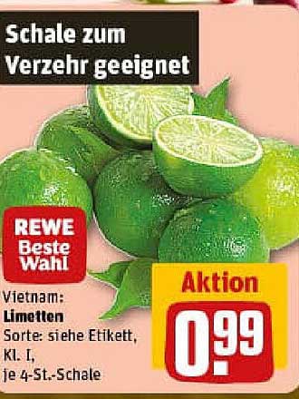 Limetten – für Frische und Geschmack