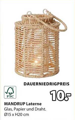 MANDRUP Laterne
