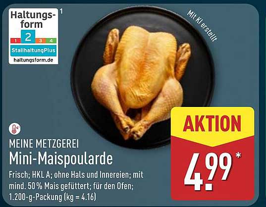 Mini-Maispoularde 1,200 g
