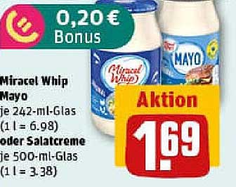 Miracel Whip Mayo oder Salatcreme