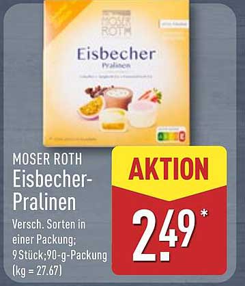MOSER ROTH Eisbecher-Pralinen