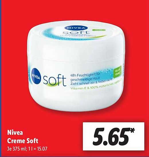 Nivea Creme Soft 375 ml