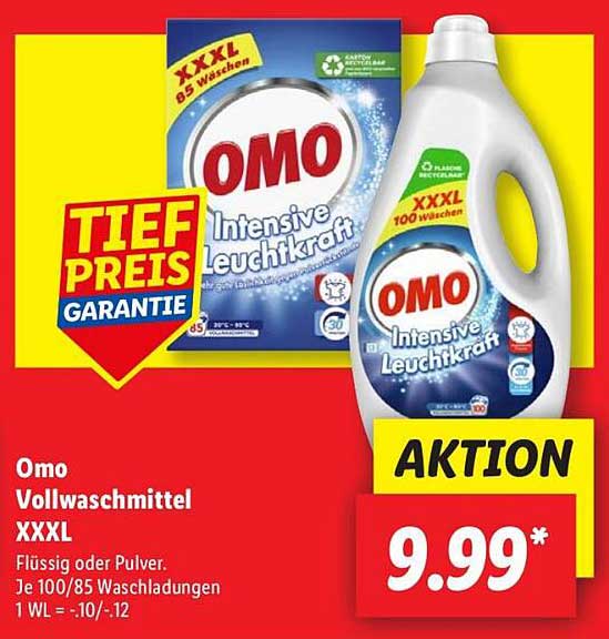 Omo Vollwaschmittel XXXL