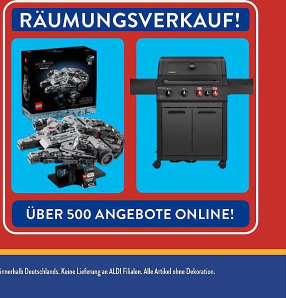 Räumungsverkauf bei Aldi Nord – Lego Star Wars Millennium Falcon