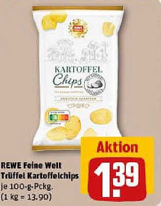 REWE Feine Welt Trüffel Kartoffelchips