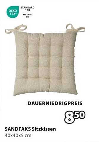 SANDFAKS Sitzkissen