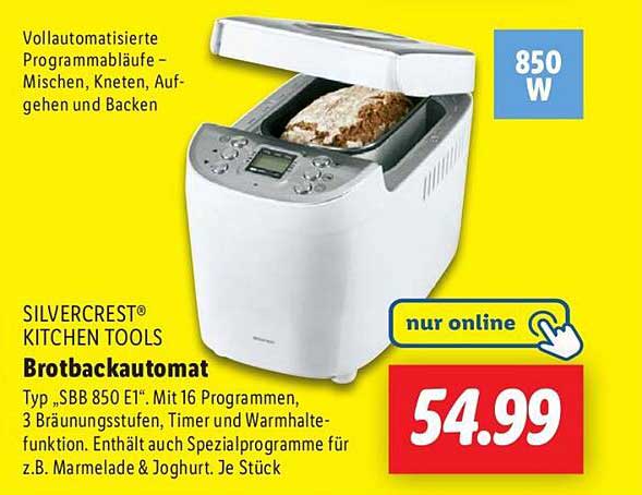SilverCrest® Brotbackautomat Typ SBB 850 E1