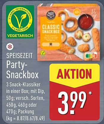 Speisezeit Party-Snackbox