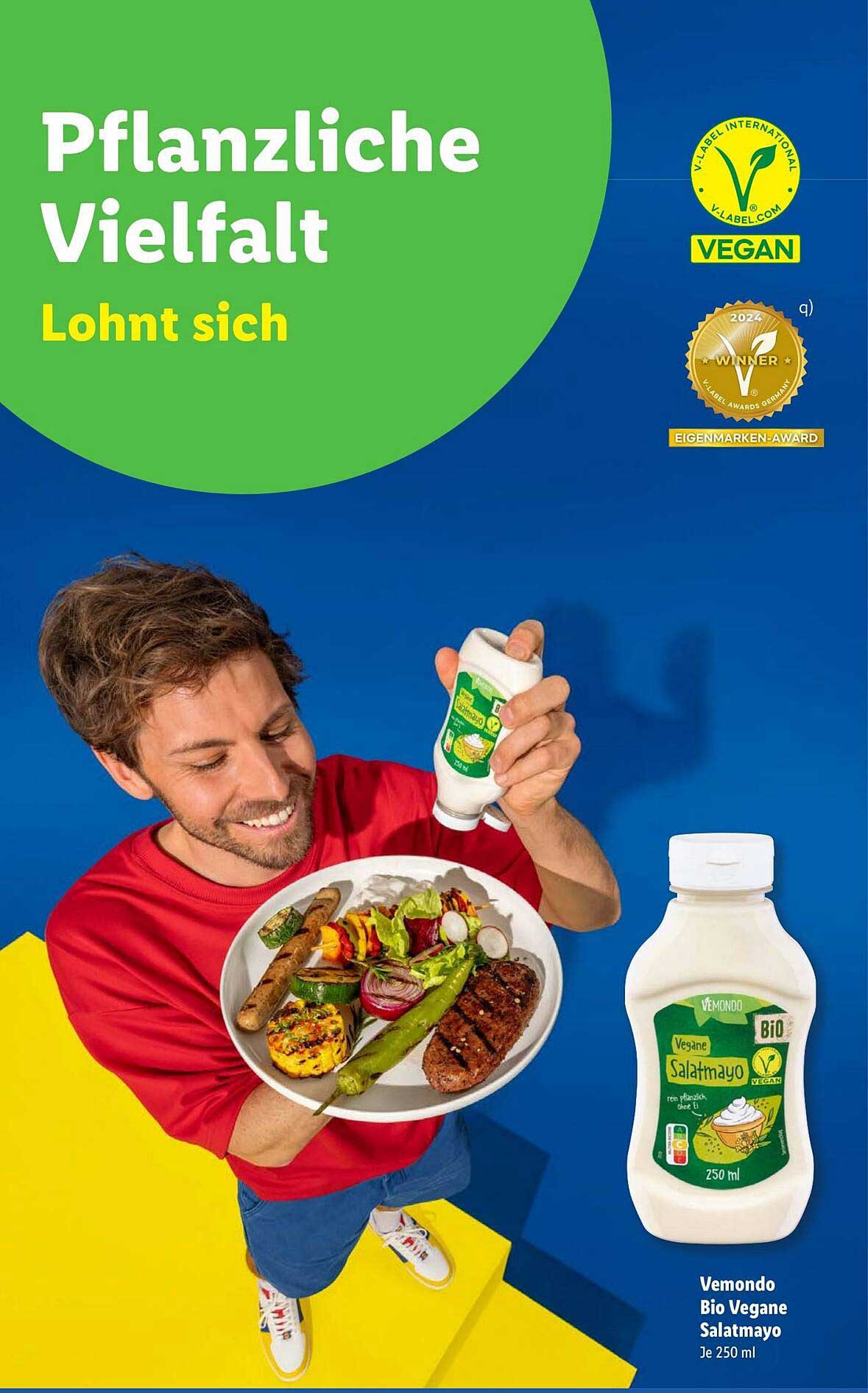 Vemondo Bio Vegane Salatmayonnaise 250 ml