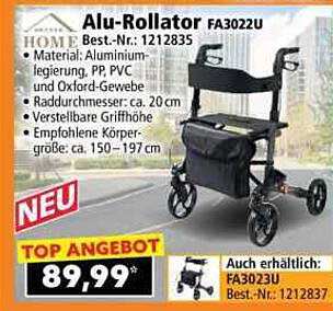 Alu-Rollator FA3022U