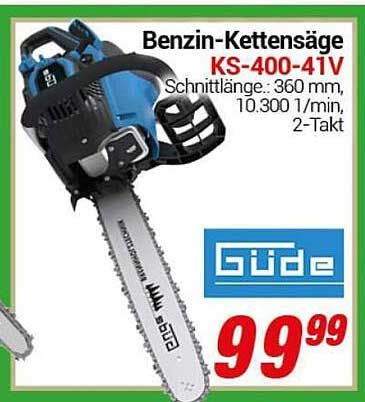 Benzin-Kettensäge KS-400-41V von Güde