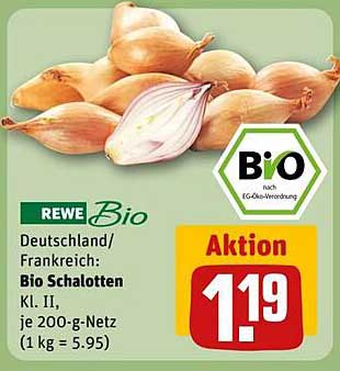 Bio Schalotten (200-g-Netz) - Aktion